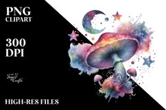 Magical Celestial Mushroom Splash Product Image 3