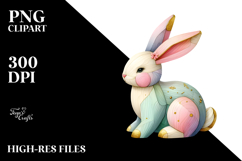 Pastel Bunny PNG Product Image 2