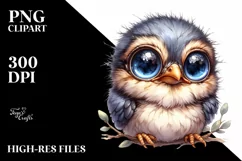 Quirky Bird with Sunglasses, Transparent PNG Product Image 3