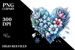 Ice Heart PNG Product Image 2