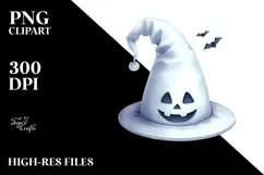 Simple Haloween Baby Hat PNG Product Image 1