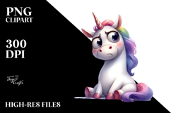 Funny Unicorn PNG Product Image 2