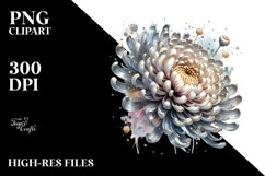 Shiny Chrysanthemum | Sublimation Clipart Product Image 3