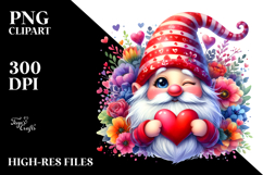 Valentines Gnome PNG Product Image 2