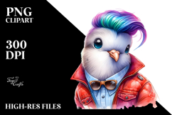 Happy Baby Dove Posing, High-Resolution PNG Product Image 2