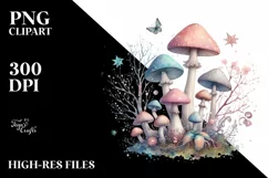 Magical Mushroom PNG Product Image 3