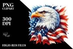 Watercolor Patriotic Clipart Product Image 3