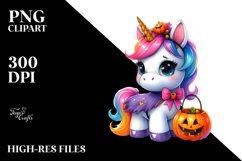 Cute Halloween Dressed Unicorn Product Image 1
