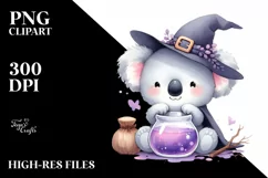 Vibrant Baby Koala, Transparent PNG Product Image 1