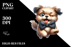 Exaggerated Dog Digital Painting PNG Product Image 2