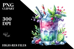 Frosted Cocktail PNG Product Image 2
