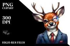 Vibrant Deer Suit | Sublimation Clipart Product Image 1