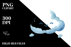 Whimsical Cloud PNG Product Image 2