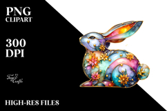 Colorful Bunny Made of Product Image 2
