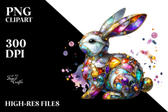 Colorful Bunny Made of Product Image 2