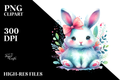 Wimsical Bunny PNG Product Image 2