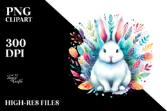 Vibrant Bunny PNG Product Image 2