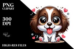 Springer Spaniel Winking Clipart Product Image 1