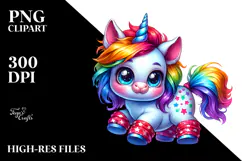 Funny Baby Unicorn.png Product Image 2