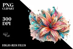 Wooden Gerbera, High-Res PNG Product Image 3