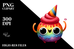 Funny Vibrant Cute Simple Sublimation Clipart Product Image 2