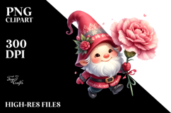 Charming Gnome Drawing, High-Res PNG Product Image 2