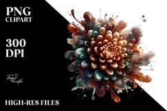 Abstract Glossy Chrysanthemum Candy Like Material Product Image 2