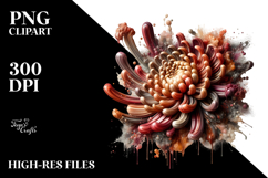Abstract Glossy Chrysanthemum Candy Like Material Product Image 2