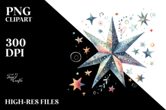 Whimsical Star PNG Product Image 2