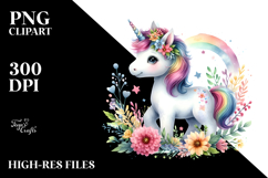 colorful baby unicorn Product Image 2