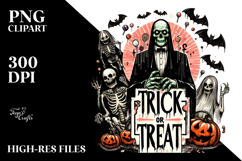 A Simple Trick or Treat Undead PNG Product Image 2