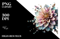 Dahlia PNG Product Image 2