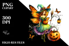 Fairy Halloween PNG Product Image 2