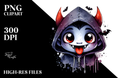 Vibrant Vampire Art, Transparent PNG Product Image 2