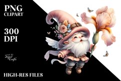 Fancy Gnome with Large Iris, PNG Product Image 2