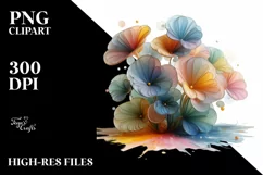 Vibrant Nasturtium, Transparent PNG Product Image 1
