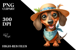proud Dachshund PNG Product Image 2