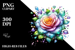 Shiny Rose PNG Product Image 2
