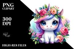 cute baby unicorn cool haircut Product Image 2
