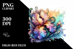Detailed Vibrant Pastel Shiny PNG Product Image 3