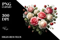 Simple Digital Painting Heart PNG Product Image 2