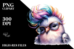 Cool Playing Dove, Transparent PNG Product Image 2