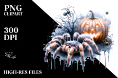 Simple Halloween Creepy Crawler, Transparent PNG Product Image 2