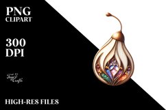 Stained Snowdrop Marble Splash Clipart Product Image 3