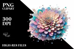 Vibrant Zinnia, Transparent PNG Product Image 3