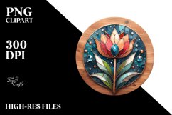 Stained Tulip Material Clipart Product Image 3