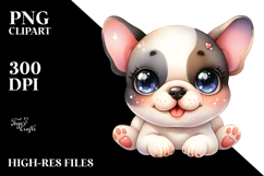 Happy French Bulldog, Transparent PNG Product Image 2