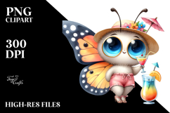 Human-Like Butterfly | Creative Clipart Product Image 2