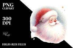 Simple Christmas Santa PNG Product Image 1