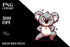 Silly Dancing Koala PNG Product Image 2
